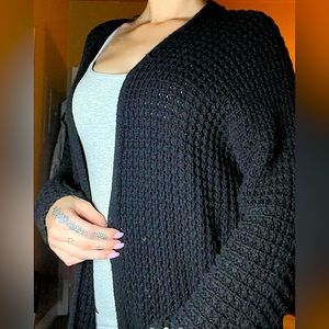 Black Cardigan. Extremely comfortable!!